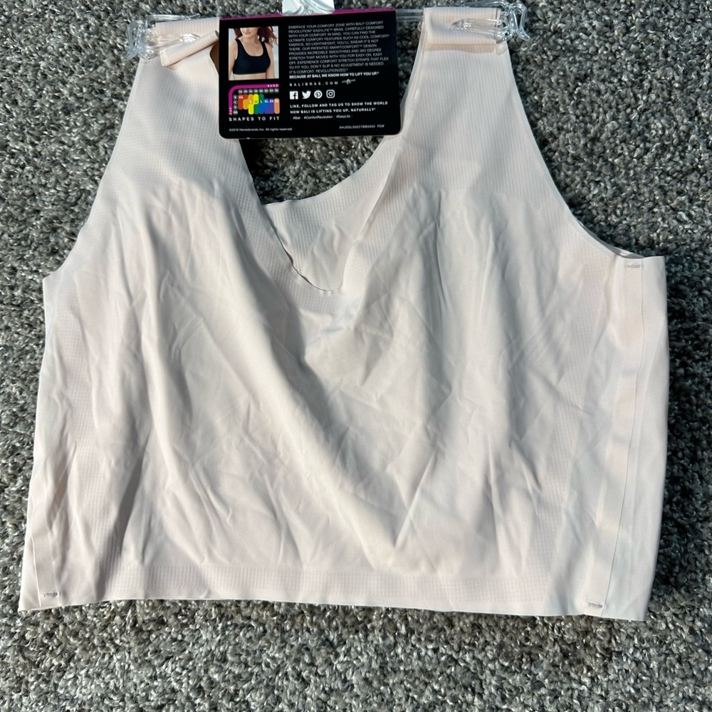 NWT Bali comfort revolution seamless wireless bra SZ 3XL - Picture 6 of 7